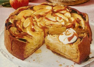 Apfel Marzipan Kuchen