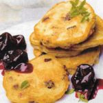 Saftige Apfel Pflaumen Pancakes