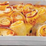 Gebackene Pfirsich-Crespelle