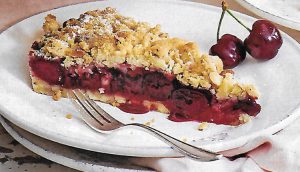 Kirsch Streusel Tarte