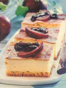 Käse Pflaumen Kuchen