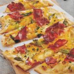 Kürbis Flammkuchen