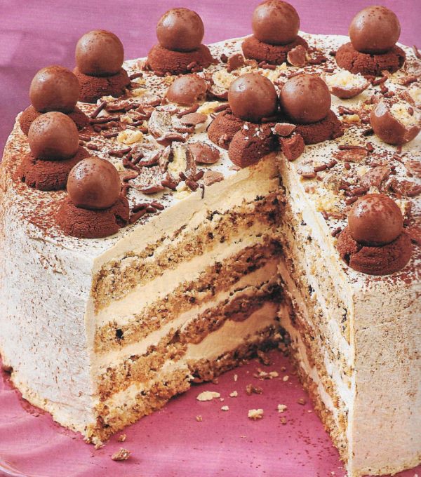 Mokka Walnuss Torte – Backraum24 – Backrezepte und mehr