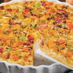 Warme Quiche mit saftigen Birnen