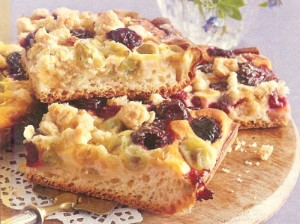 Stachelbeer Kirsch Kuchen