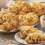 Streusel Marzipan Schnecken